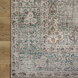 Chris Loves Julia x Loloi Jules Emerald / Antique Ivory Rug