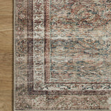 Chris Loves Julia x Loloi Jules Ink / Terracotta Rug