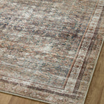 Chris Loves Julia x Loloi Jules Ink / Terracotta Rug