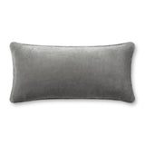 Chris Loves Julia x Loloi Liza Grey 12'' x 27'' Pillow