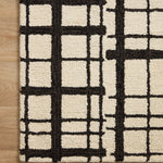 Chris Loves Julia x Loloi Polly Black / Ivory Rug