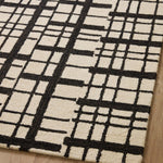 Chris Loves Julia x Loloi Polly Black / Ivory Rug