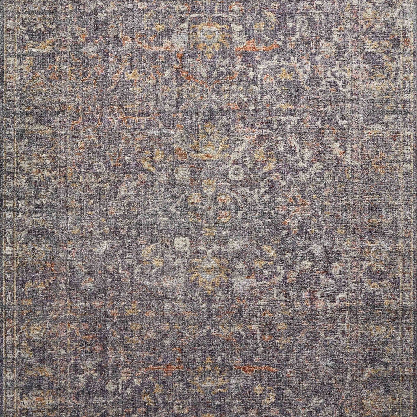 Chris Loves Julia x Loloi Rosemarie Graphite / Multi Rug