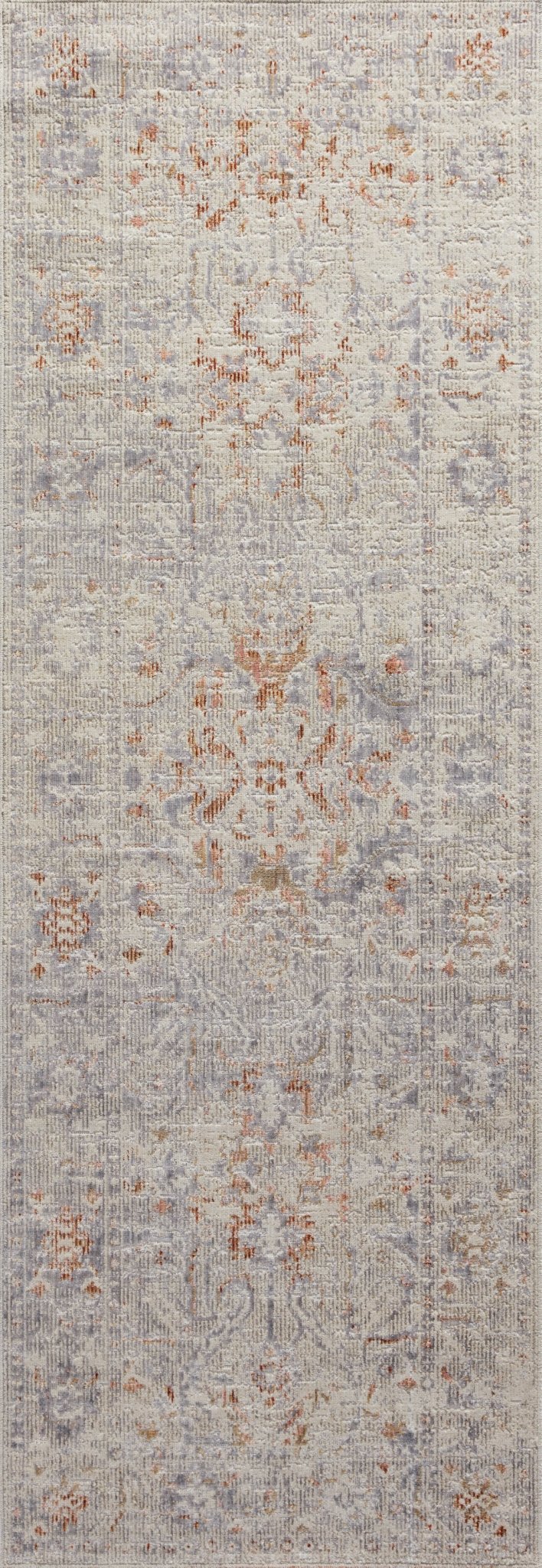 Chris Loves Julia x Loloi Rosemarie Oatmeal / Lavender Rug