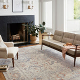 Chris Loves Julia x Loloi Rosemarie Oatmeal / Lavender Rug