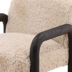 Faire Faux Fur Accent Chair