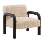 Faire Faux Fur Accent Chair