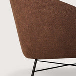 Barrow Lounge Chair in Copper