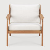 Jack Indoor / Outdoor Teak Lounge Chair, Off - White