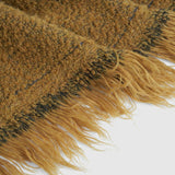 Alpone Fringed Throw Blanket, Camel