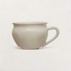 White Glazed Stoneware Mug