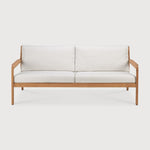 Jack Indoor / Outdoor Teak Loveseat Sofa, Off - White