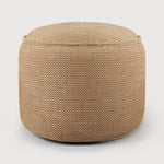 Donut Indoor / Outdoor Pouf Footstool, Marsala