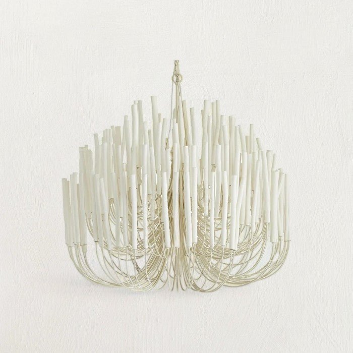 Tilda Multi - Tiered White Chandelier, Large