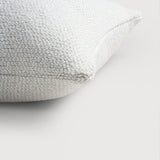 White Boucle 20x20 Outdoor Cushion / Throw Pillow