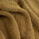 Alpone Fringed Throw Blanket, Camel