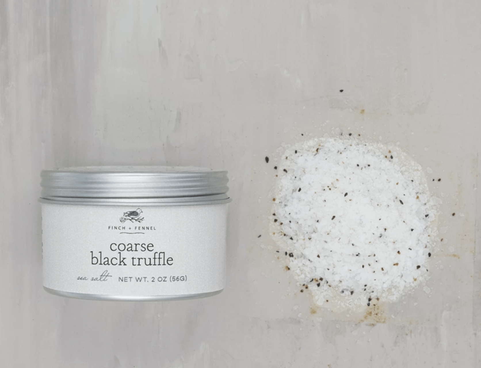 Coarse Black Truffle Sea Salt