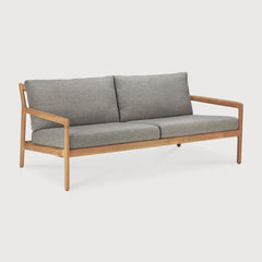 Jack Indoor / Outdoor Teak Loveseat Sofa, Mocha