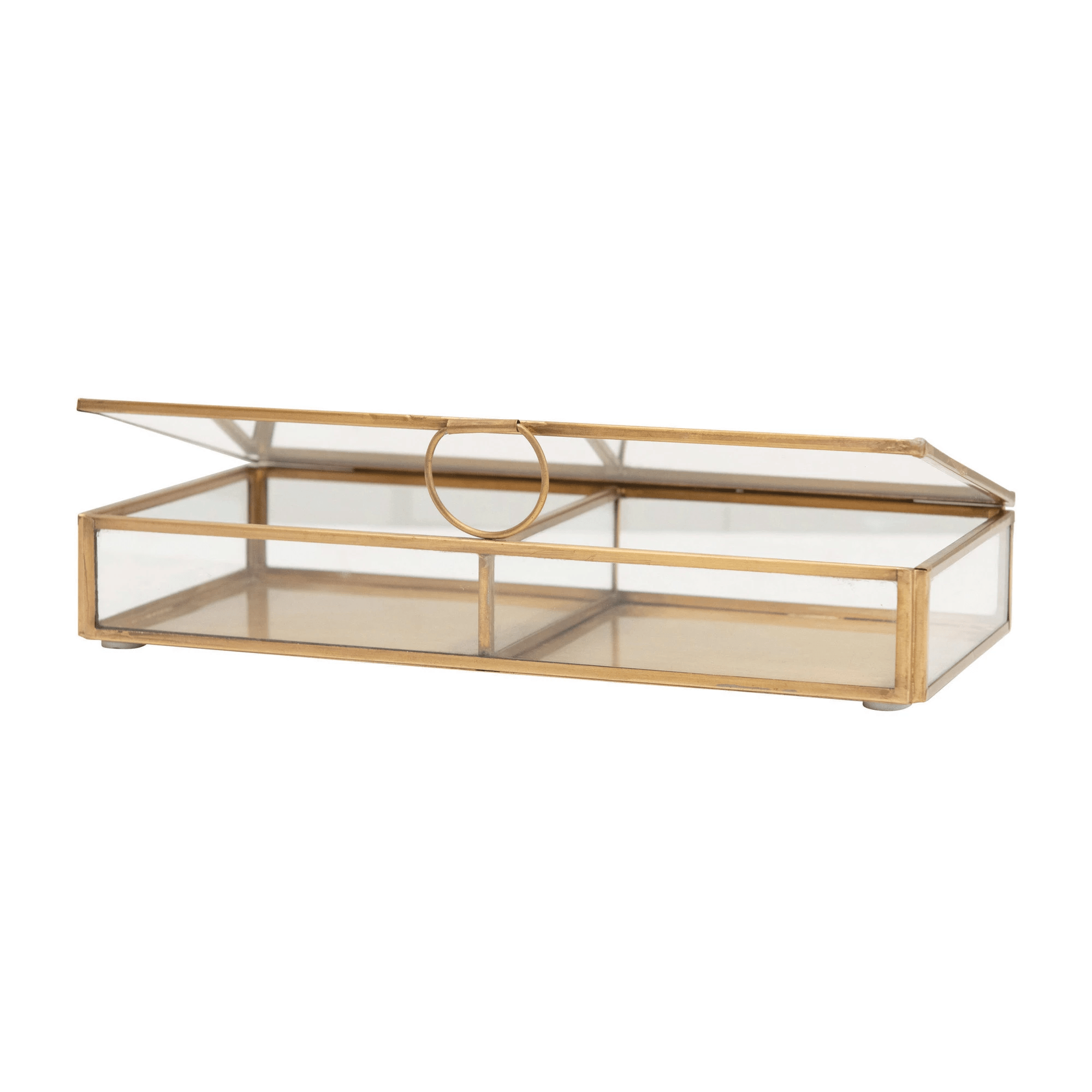 Brass and Glass Display Box