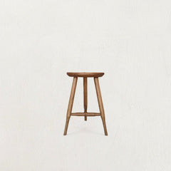 Bowie Solid Oak Counter Stool