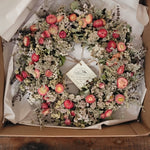 Natural Dried Floral Wreath (2 Colors)