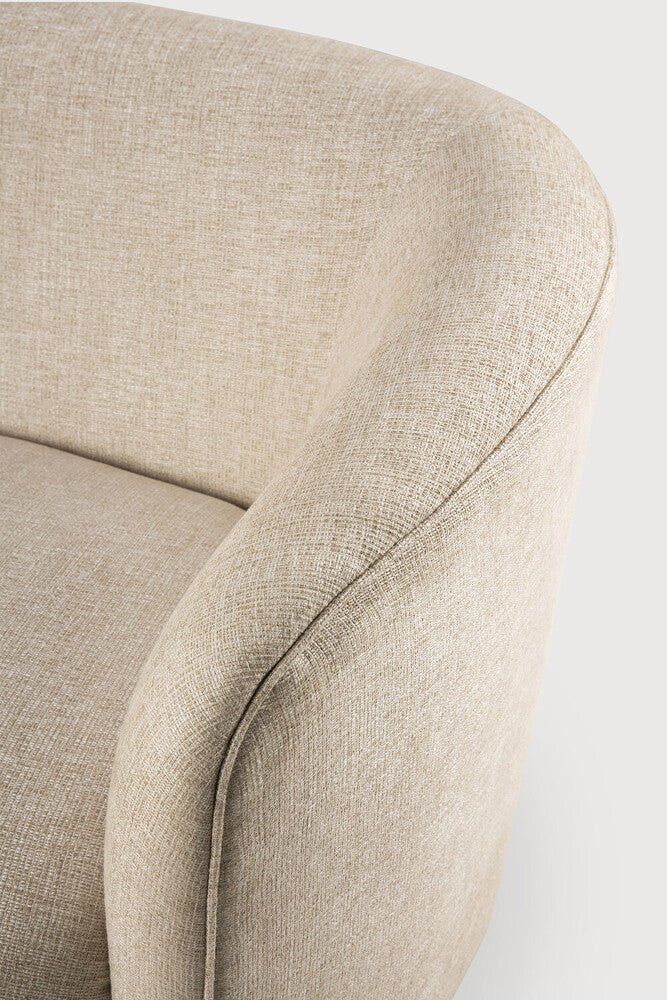 Ellipse 3 - Seater Sofa in Oatmeal