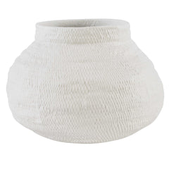 Ceramic Woven Basket - Look Vase, Small