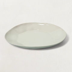 Rugueux Stoneware Dinner Plate, Pearl