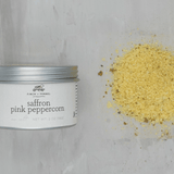 Saffron Pink Peppercorn Sea Salt