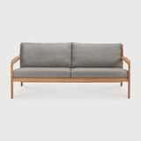 Jack Indoor / Outdoor Teak Loveseat Sofa, Mocha