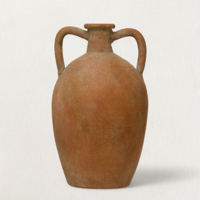 Terracotta Urn with Handles