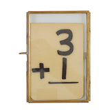 Brass 4x6 Picture Frame