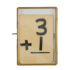 Brass 4x6 Picture Frame