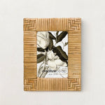 Hand - Woven Rattan 4x6 Picture Frame