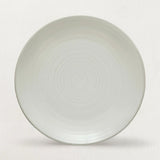 Stoneware Dinner Plate with White Matte Glaze