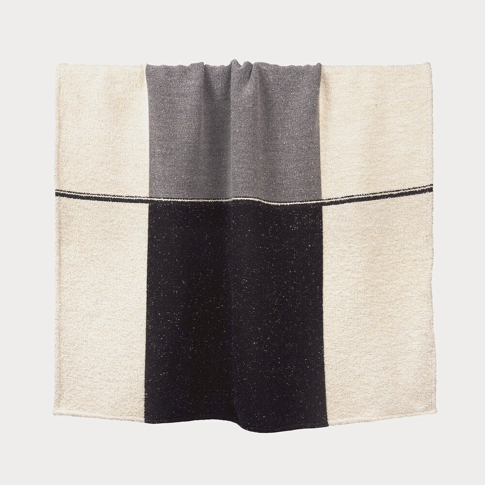 Urban Color Block Throw Blanket