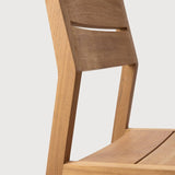 EX1 Indoor / Outdoor Solid Teak Wood Dining Chair