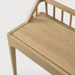 Spindle Oak Wood Dining / Entryway Bench