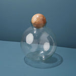 Baylor Spherical Glass Canister