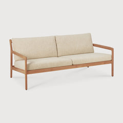 Jack Indoor / Outdoor Teak Loveseat Sofa, Natural