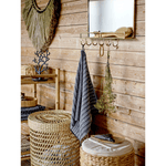 Natural Water Hyacinth Storage Baskets with Lids, Set of 3