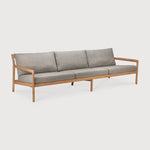 Jack Indoor / Outdoor Teak Sofa, 3 - Seater, Mocha