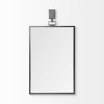 Gavin Rectangular Metal Wall Mirror