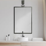 Gavin Rectangular Metal Wall Mirror