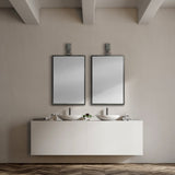 Gavin Rectangular Metal Wall Mirror