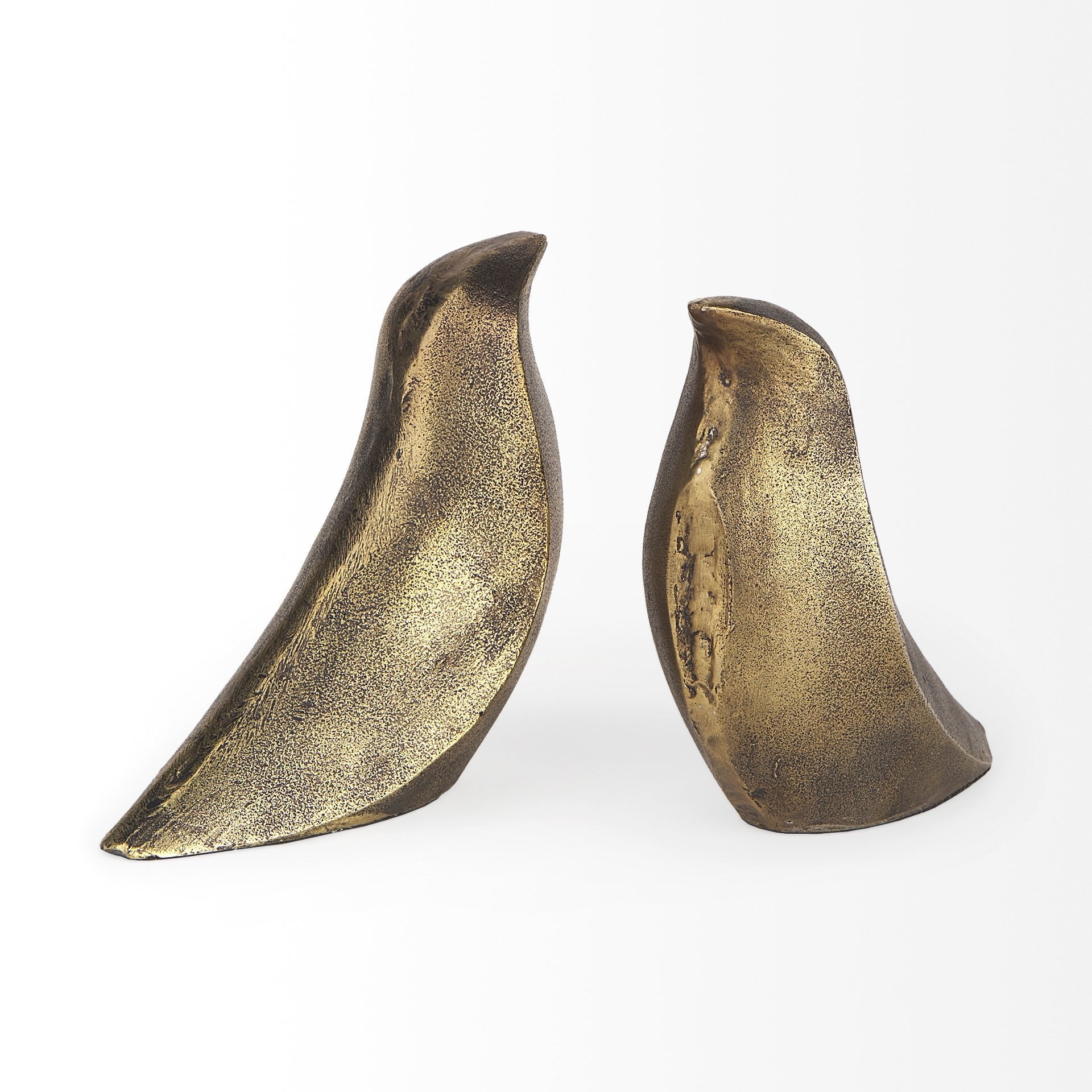 Gold Dove Bookends