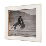 Horseplay Framed Wall Photograph