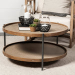 Katie Round Tiered Coffee Table