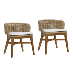 Kiel Dining Chair Set of 2 Natural