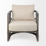 Lara Windowpane Accent Chair